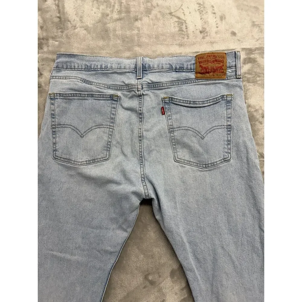 Levi’s Men 510 36x30 Skinny Fit Light Wash Jeans